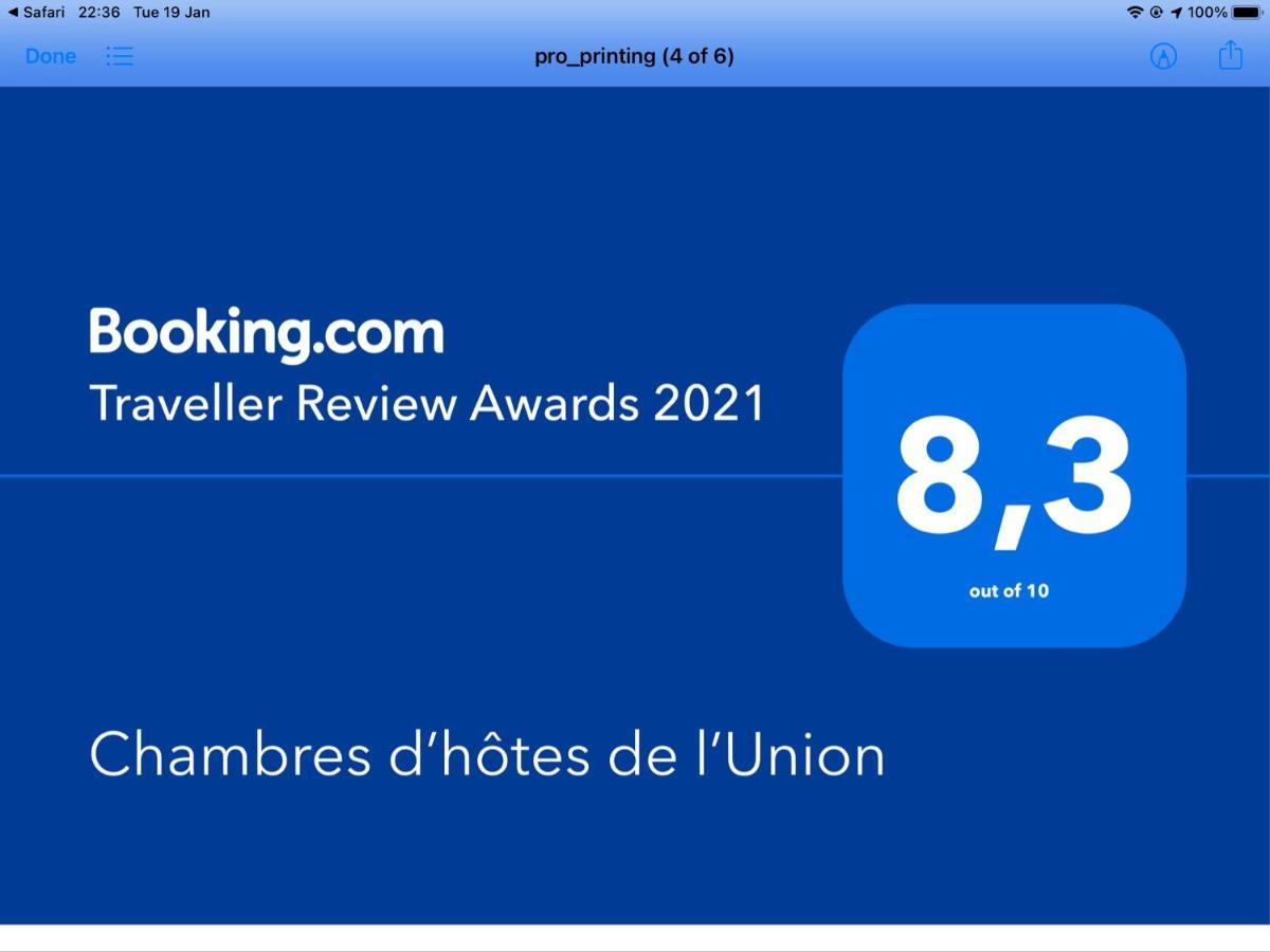 Chambres D'Hotes De L'Union Nizas  외부 사진